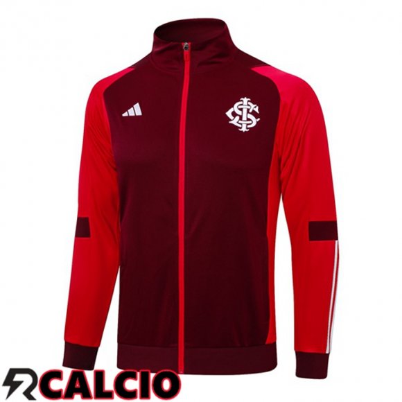 Giacca Calcio SC Internacional Rosso 2024/2025  Giacca Calcio SC Internacional Rosso 2024/2025