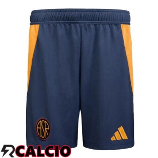Terza Pantaloncini Calcio AS Roma Blu Reale 2024/2025  Terza Pantaloncini Calcio AS Roma Blu Reale 2024/2025