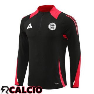 Felpa Allenamento Bayern Monaco Nero 2024/2025  Felpa Allenamento Bayern Monaco Nero 2024/2025