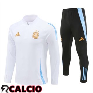 Insieme Tuta Calcio Argentina Bianco 2024/2025  Insieme Tuta Calcio Argentina Bianco 2024/2025