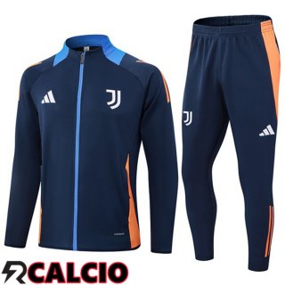 Insieme Tuta Calcio - Giacca Juventus Blu Reale 2024/2025