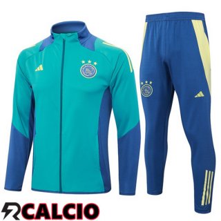 Insieme Tuta Calcio - Giacca AFC Ajax Verde 2024/2025