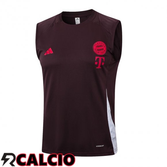 Canotta Allenamento Bayern Monaco Marrone 2024/2025  Canotta Allenamento Bayern Monaco Marrone 2024/2025