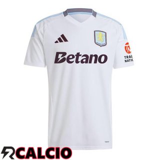 Seconda Maglia Aston Villa Bianco 2024/2025