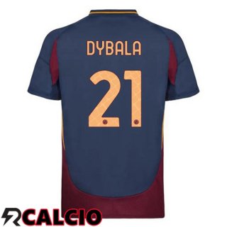 Terza Maglia AS Roma (DYBALA 21) Blu Reale 2024/2025