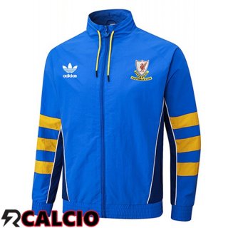 Giacca Calcio FC Liverpool Blu 2025/2026  Giacca Calcio FC Liverpool Blu 2025/2026