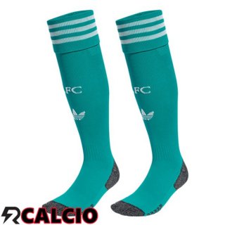Terza Calzini Calcio FC Liverpool Verde 2025/2026