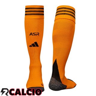 Seconda Calzini Calcio AS Roma Giallo 2025/2026