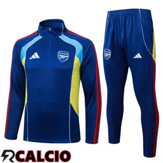 Insieme Tuta Calcio Arsenal Blu 2025/2026  Insieme Tuta Calcio Arsenal Blu 2025/2026