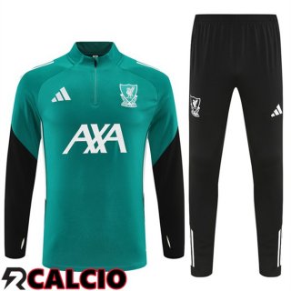 Insieme Tuta Calcio FC Liverpool Verde 2025/2026  Insieme Tuta Calcio FC Liverpool Verde 2025/2026