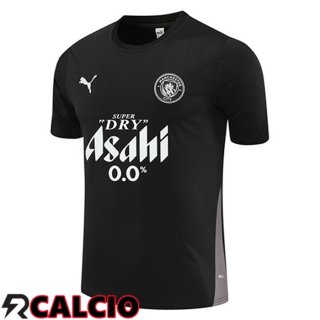 T Shirt Allenamento Manchester United Nero 2025/2026  T Shirt Allenamento Manchester United Nero 2025/2026