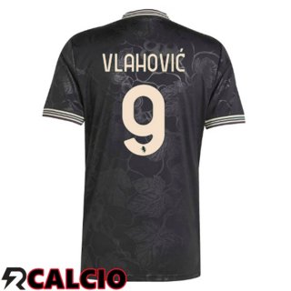 Terza Maglia Juventus (VLAHOVIĆ 9) Nero 2025/2026  Terza Maglia Juventus (VLAHOVIĆ 9) Nero 2025/2026