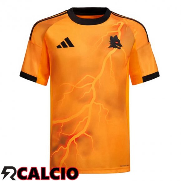 Seconda Maglia AS Roma Giallo 2025/2026