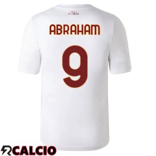 Seconda Maglia AS Roma (ABRAHAM 9) Bianco 2022/2023  Seconda Maglia AS Roma (ABRAHAM 9) Bianco 2022/2023