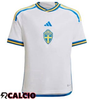 Seconda Maglia Svezia Bianco 2022/2023  Seconda Maglia Svezia Bianco 2022/2023