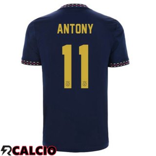 Seconda Maglia AFC Ajax (Antony 11) Nero 2022/2023