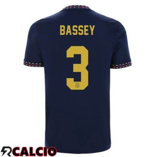 Seconda Maglia AFC Ajax (Bassey 3) Nero 2022/2023