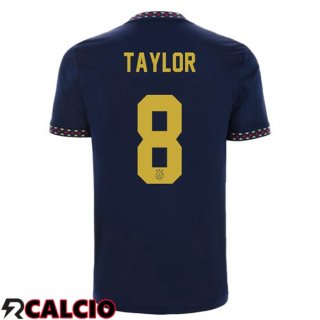Seconda Maglia AFC Ajax (Taylor 8) Nero 2022/2023