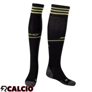 Terza Calzini Calcio Real Madrid Nero 2022/2023  Terza Calzini Calcio Real Madrid Nero 2022/2023