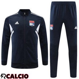 Tuta Calcio - Giacca Lyon OL Blu Royal 2022/2023