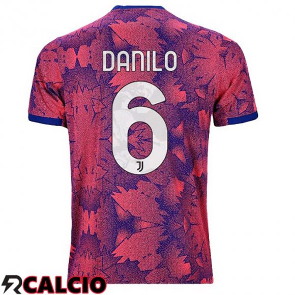 Seconda Maglia Juventus (DANILO 6) Rosa 2022/2023  Seconda Maglia Juventus (DANILO 6) Rosa 2022/2023