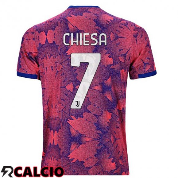 Seconda Maglia Juventus (CHIESA 7) Rosa 2022/2023  Seconda Maglia Juventus (CHIESA 7) Rosa 2022/2023