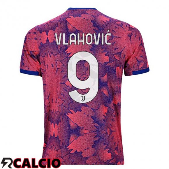 Seconda Maglia Juventus (VLAHOVIĆ 9) Rosa 2022/2023  Seconda Maglia Juventus (VLAHOVIĆ 9) Rosa 2022/2023