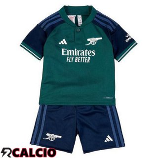 Terza Maglia Arsenal Bambino Verde 2023/2024