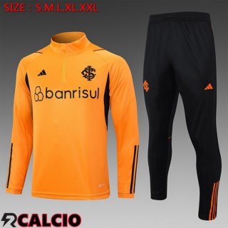 Insieme Tuta Calcio SC Internacional Bambino Giallo 2023/2024  Insieme Tuta Calcio SC Internacional Bambino Giallo 2023/2024