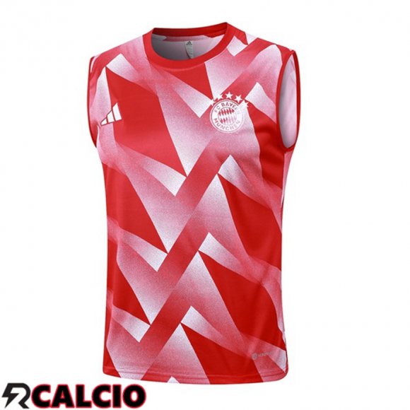 Canotta Calcio Bayern Monaco Rosso 2023/2024  Canotta Calcio Bayern Monaco Rosso 2023/2024