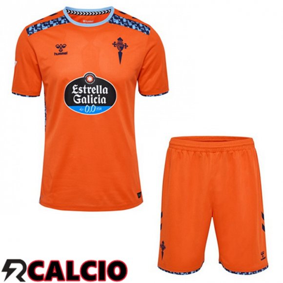 Terza Maglia Celta Vigo Bambino Arancia 2024/2025  Terza Maglia Celta Vigo Bambino Arancia 2024/2025