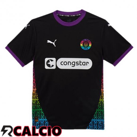 Terza Maglia FC St. Pauli Nero 2024/2025  Terza Maglia FC St. Pauli Nero 2024/2025