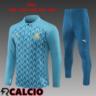 Insieme Tuta Calcio Marsiglia OM Bambino Blu 2024/2025
