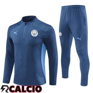 Insieme Tuta Calcio Manchester City Blu Reale 2024/2025