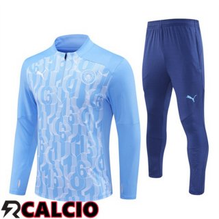 Insieme Tuta Calcio Manchester City Blu 2024/2025
