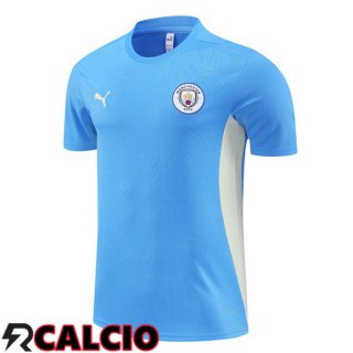 T Shirt Allenamento Manchester City Blu 2024/2025