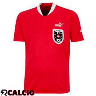 Prima Maglia Austria Rosso 2022/2023  Prima Maglia Austria Rosso 2022/2023