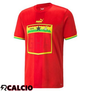Seconda Maglia Ghana Rosso Coppa del Mondo 2022