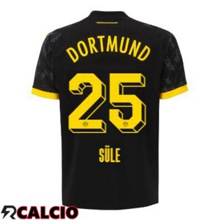 Seconda Maglia Dortmund BVB (Süle 25) Nero 2023/2024  Seconda Maglia Dortmund BVB (Süle 25) Nero 2023/2024
