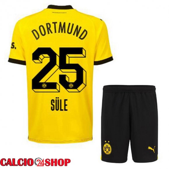 Prima Maglia Dortmund BVB (Süle 25) Bambino Giallo Nero 2023/2024
