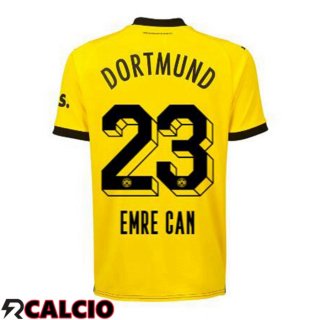 Prima Maglia Dortmund BVB (Emre Can 23) Giallo Nero 2023/2024  Prima Maglia Dortmund BVB (Emre Can 23) Giallo Nero 2023/2024