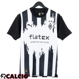 Terza Maglia Monchengladbach Bianco Nero 2023/2024