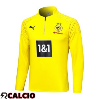 Felpa Allenamento Dortmund BVB Giallo 2023/2024  Felpa Allenamento Dortmund BVB Giallo 2023/2024