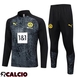 Insieme Tuta Calcio Dortmund BVB Nero 2023/2024