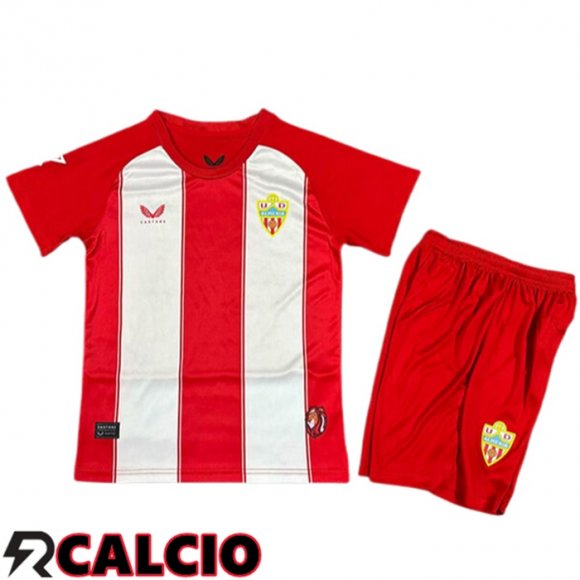 Prima Maglia UD Almeria Bambino 2024/2025  Prima Maglia UD Almeria Bambino 2024/2025