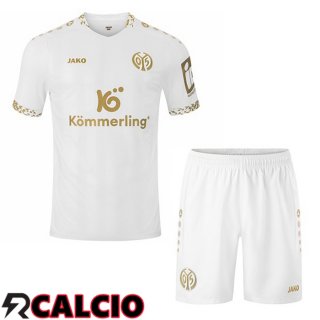 Terza Maglia FSV Mainz 05 Bambino Bianco 2024/2025