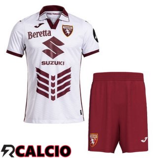 Seconda Maglia Torino FC Bambino Bianco 2024/2025