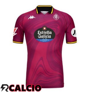 Terza Maglia Real Valladolid Rosso 2024/2025  Terza Maglia Real Valladolid Rosso 2024/2025