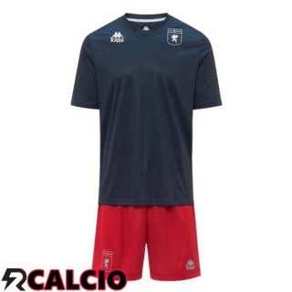 Terza Maglia Genoa CFC Bambino Blu Reale 2025/2026  Terza Maglia Genoa CFC Bambino Blu Reale 2025/2026