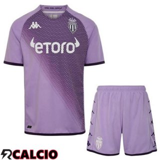 Terza Maglia AS Monaco Bambino Porpora 2022/2023